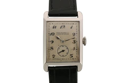 patek philippe mens tank watch